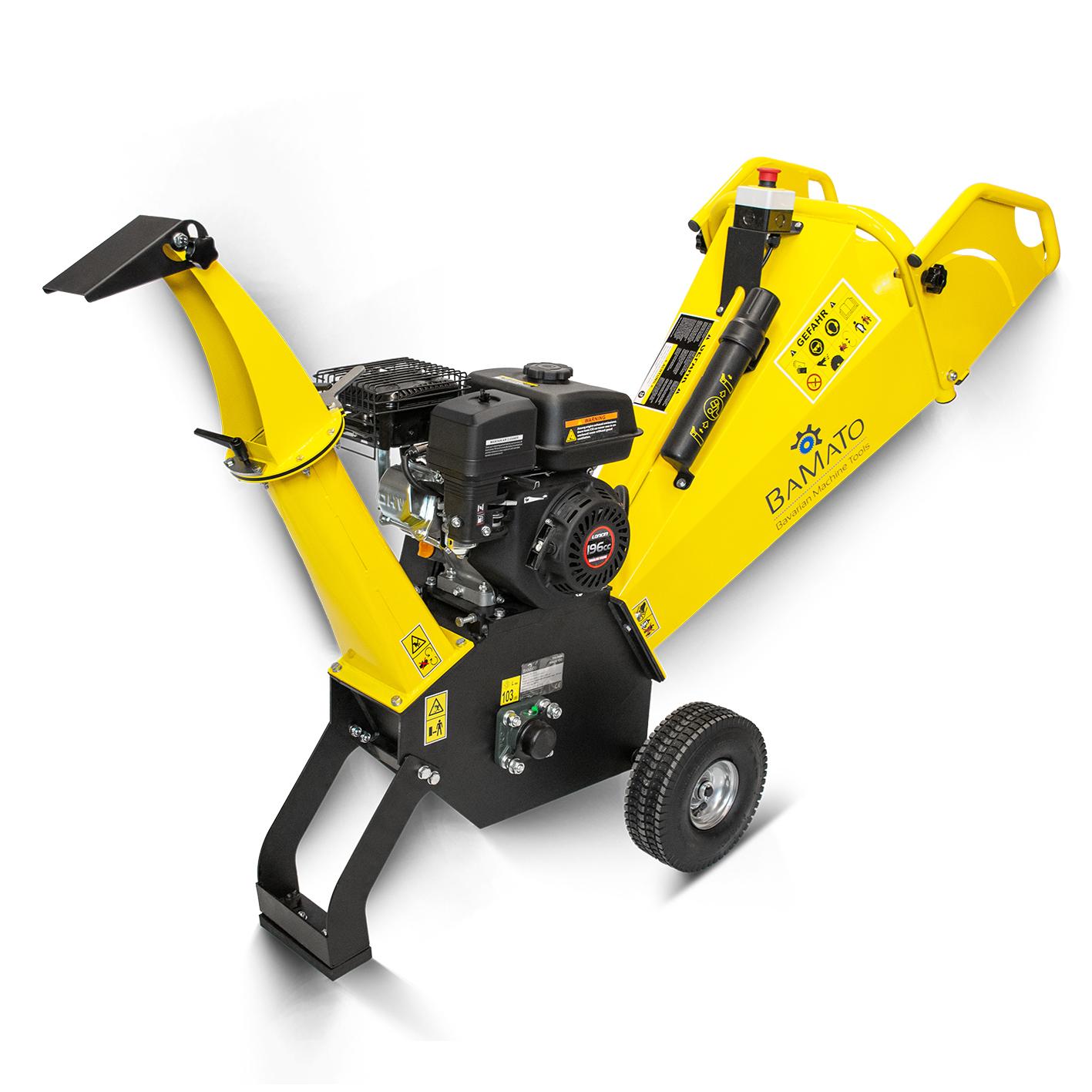 BAMATO Holzh&auml;cksler HACK-100 inkl. Abdeckplane 