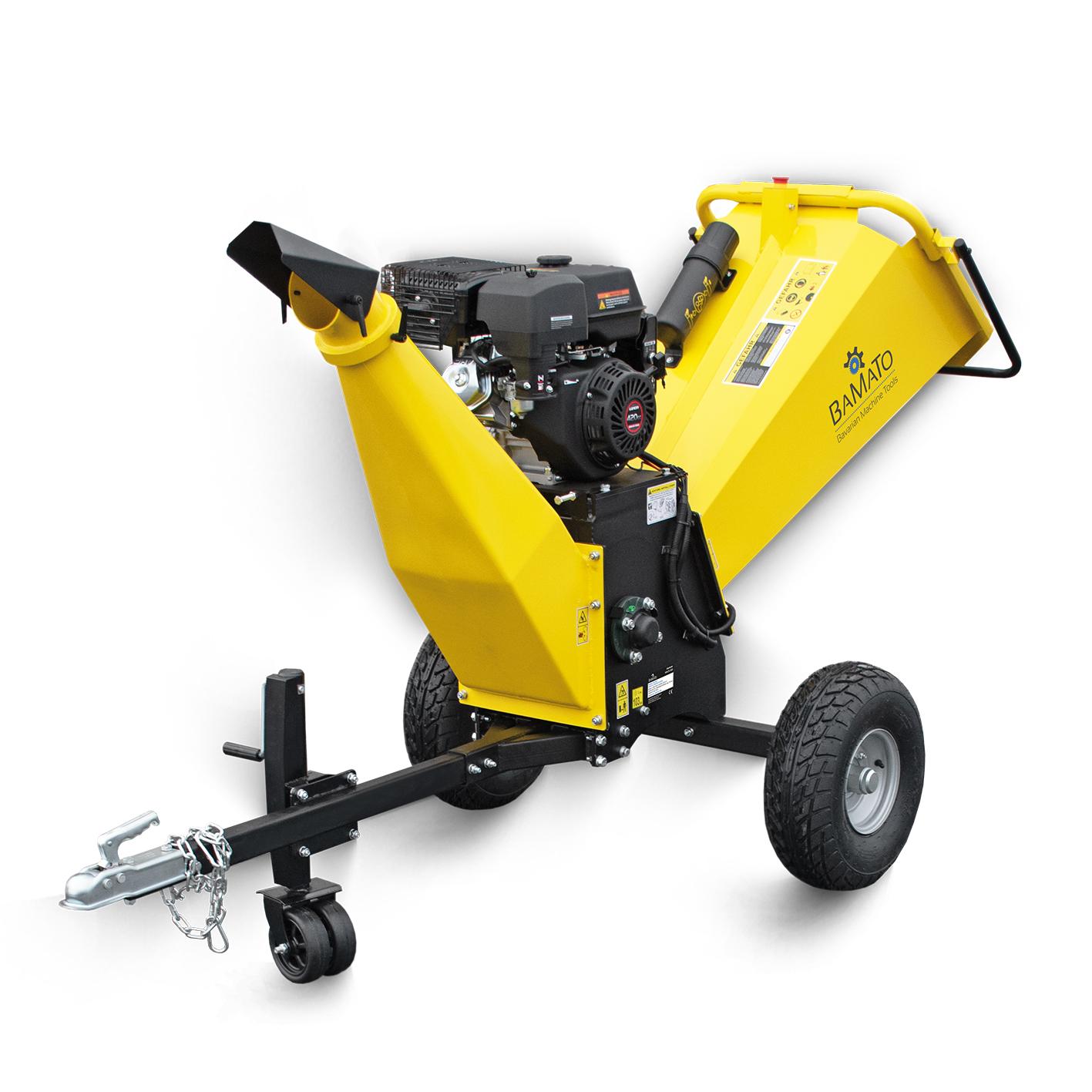 BAMATO Holzh&auml;cksler HACK-120 inkl. Abdeckplane 