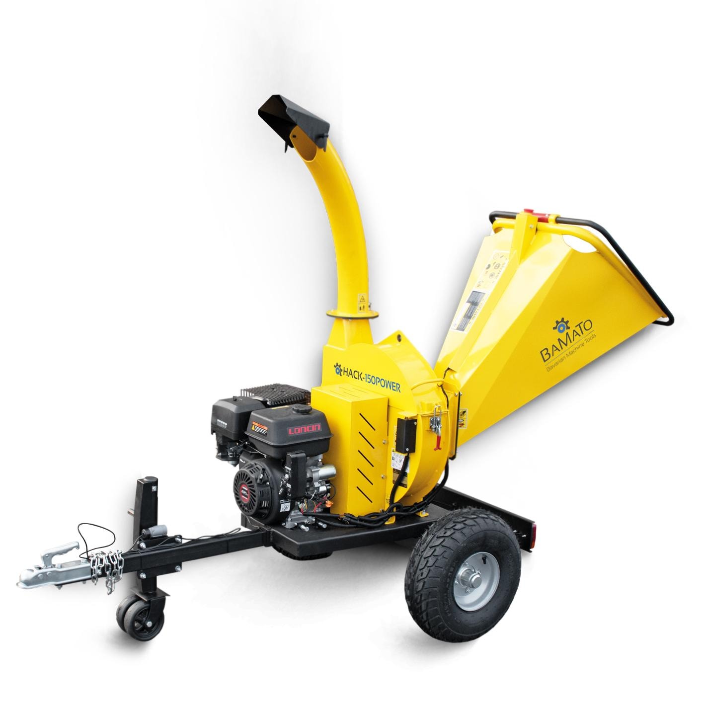 BAMATO Holzh&auml;cksler HACK-150POWER mit E-Start 