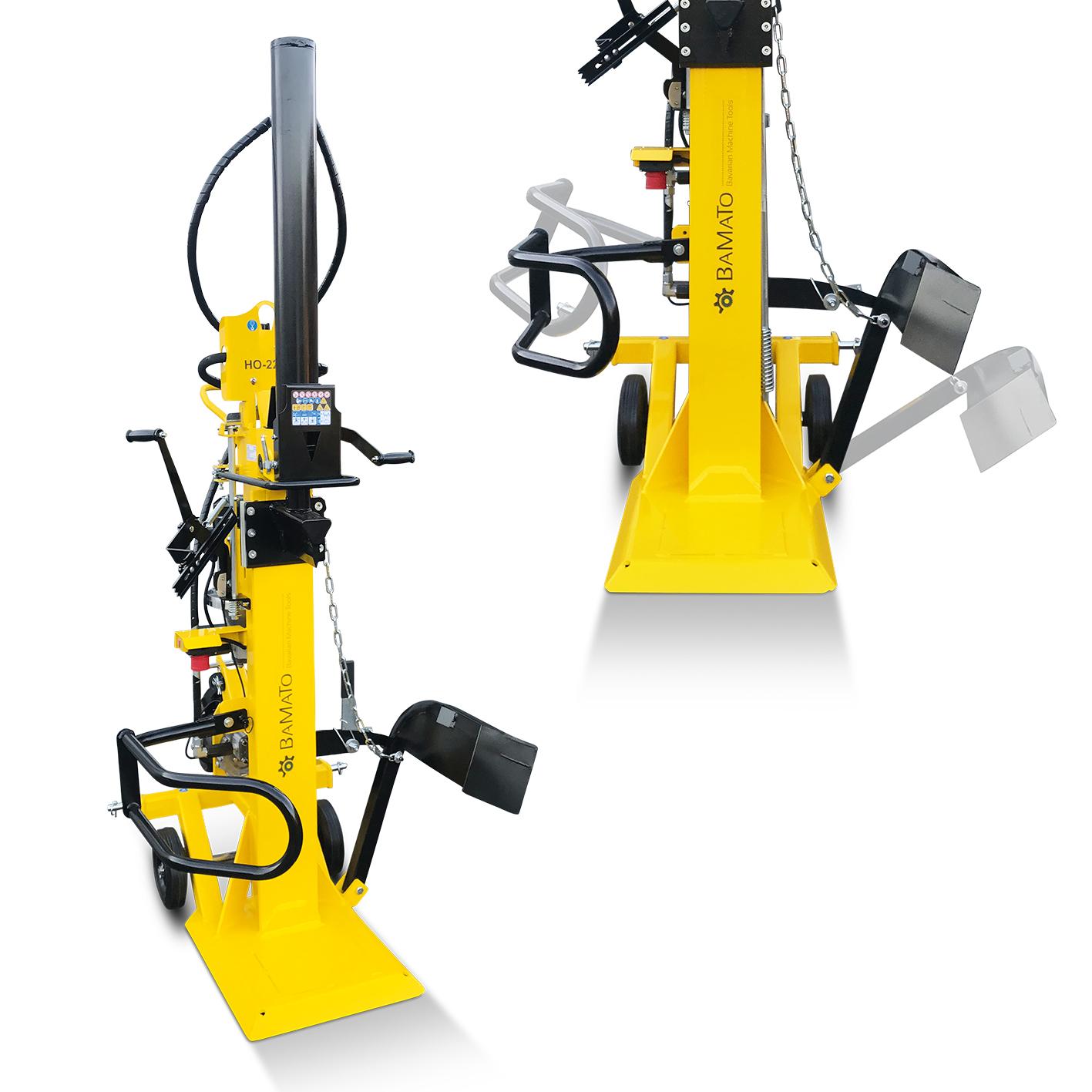 BAMATO Holzspalter mit Elektro- und Zapfwellenantrieb HO-22EP 