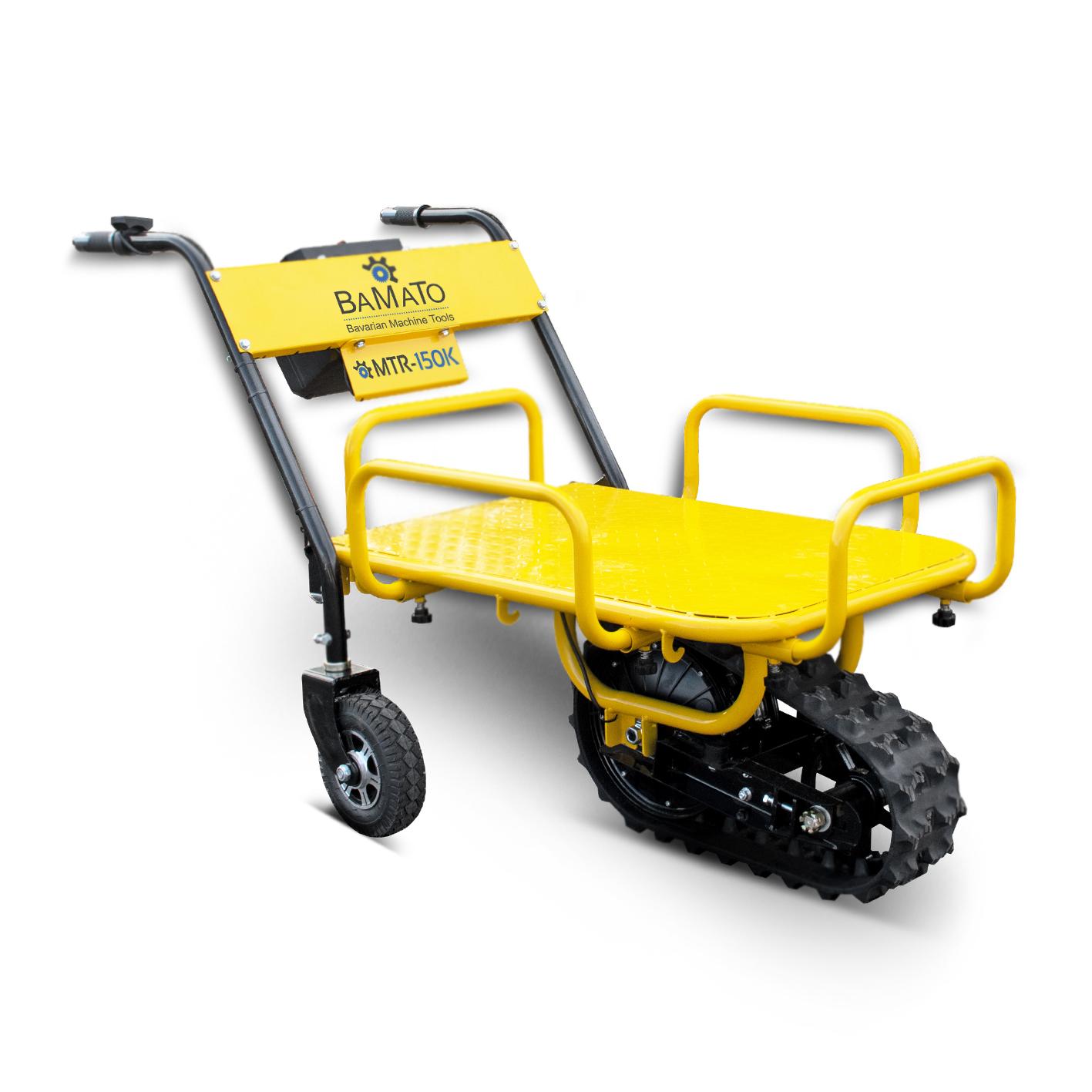 BAMATO elektrische Schubkarre mit Raupenlaufwerk MTR-150K 