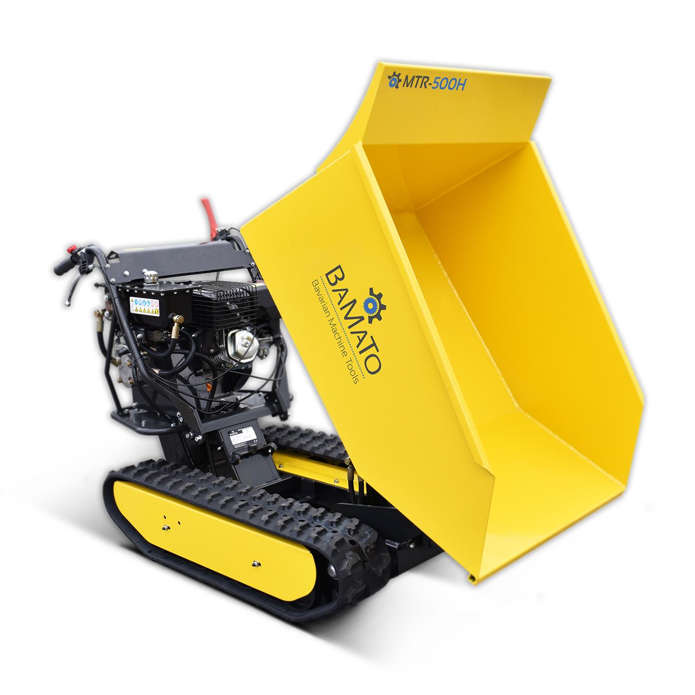 BAMATO Mini Raupendumper MTR-500H mit Kippdydraulik 