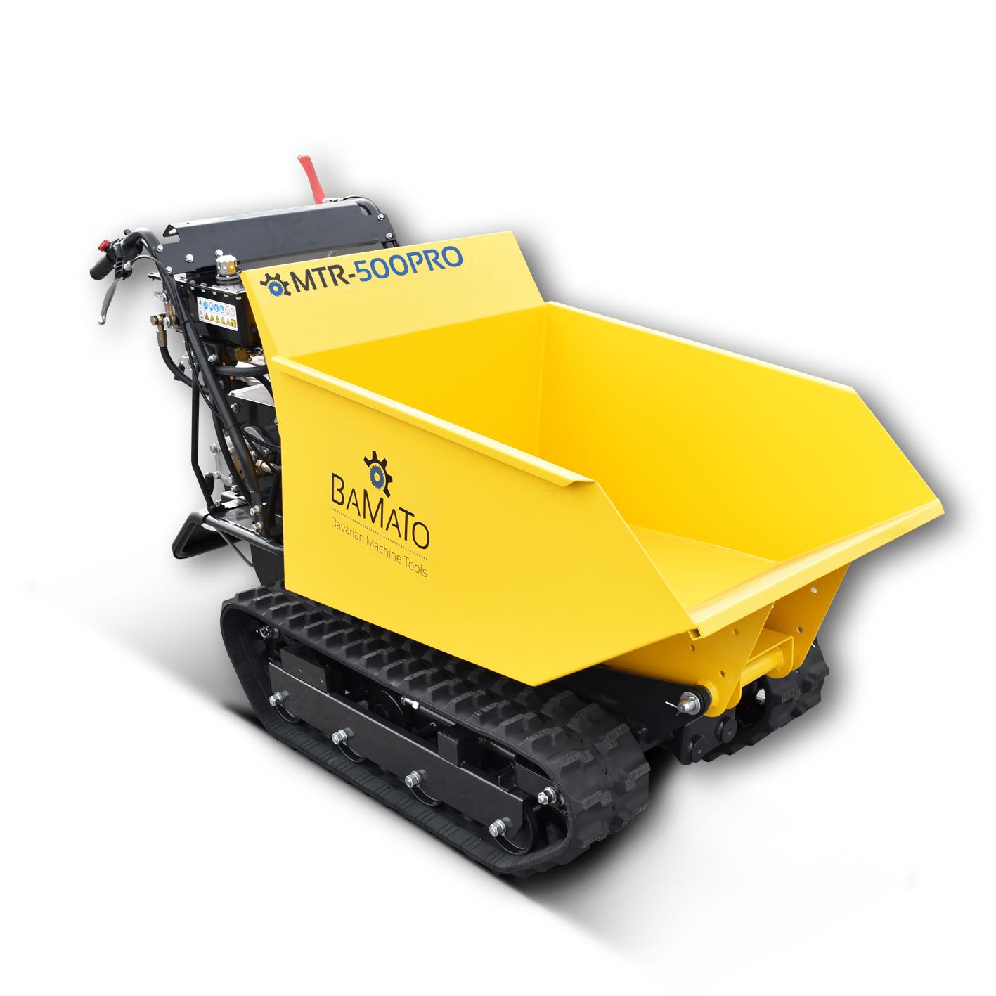 BAMATO Mini Raupendumper MTR-500PRO mit Kipphydraulik 