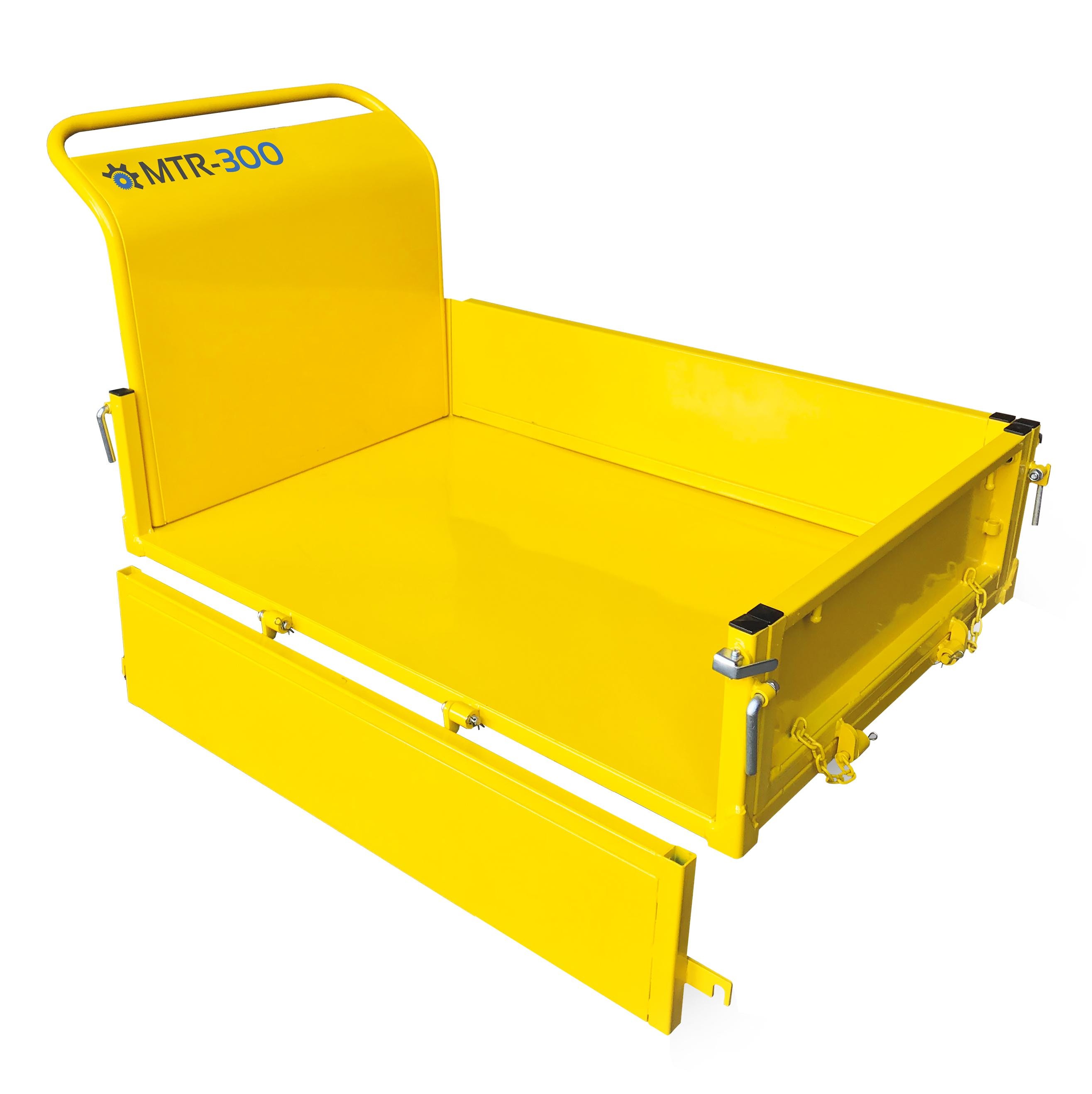 BAMATO Bordwandaufsatz f&uuml;r Raupendumper MTR-300, MTR-300G und MTR-300H 