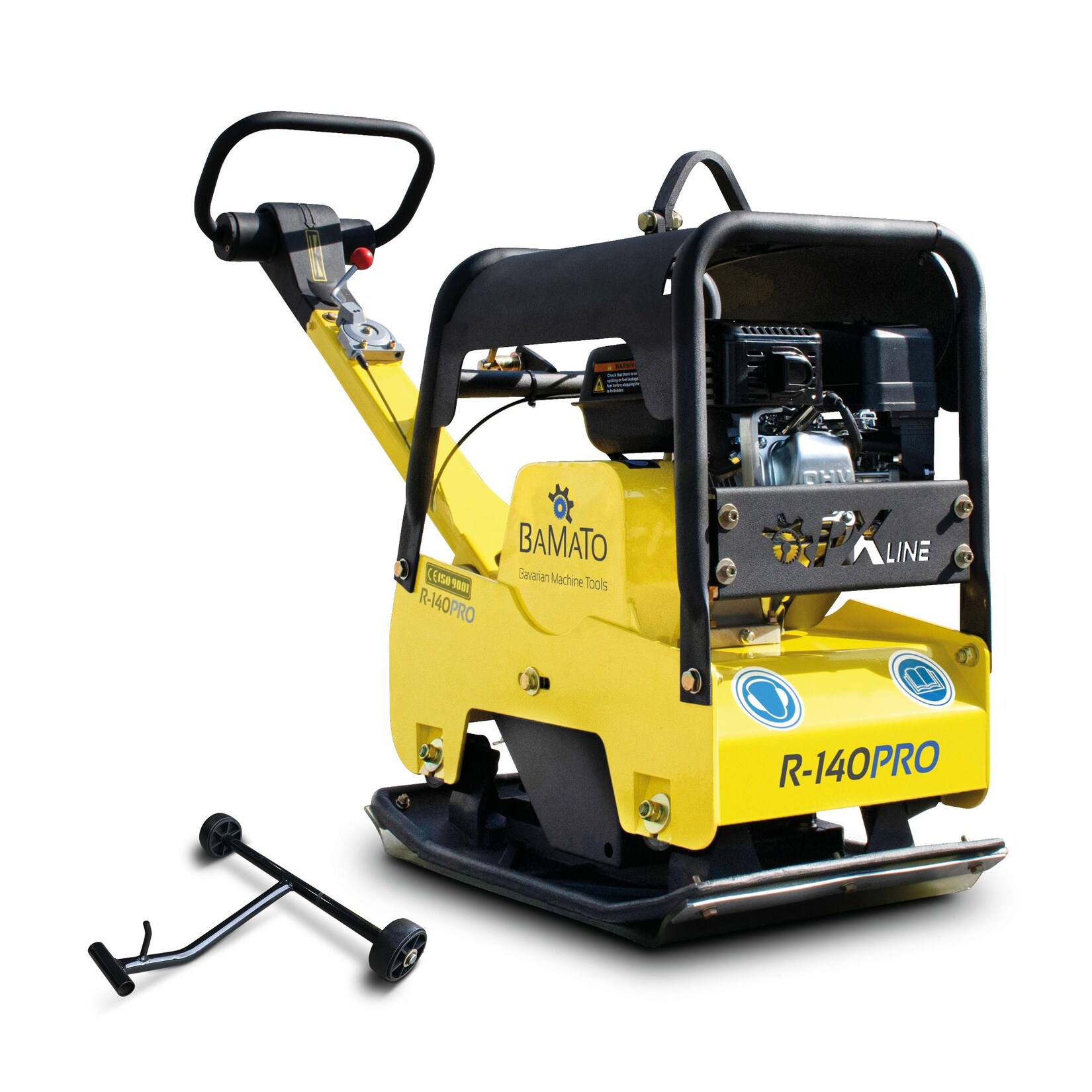 BAMATO PX-Line hydraulische Rüttelplatte R-140PRO