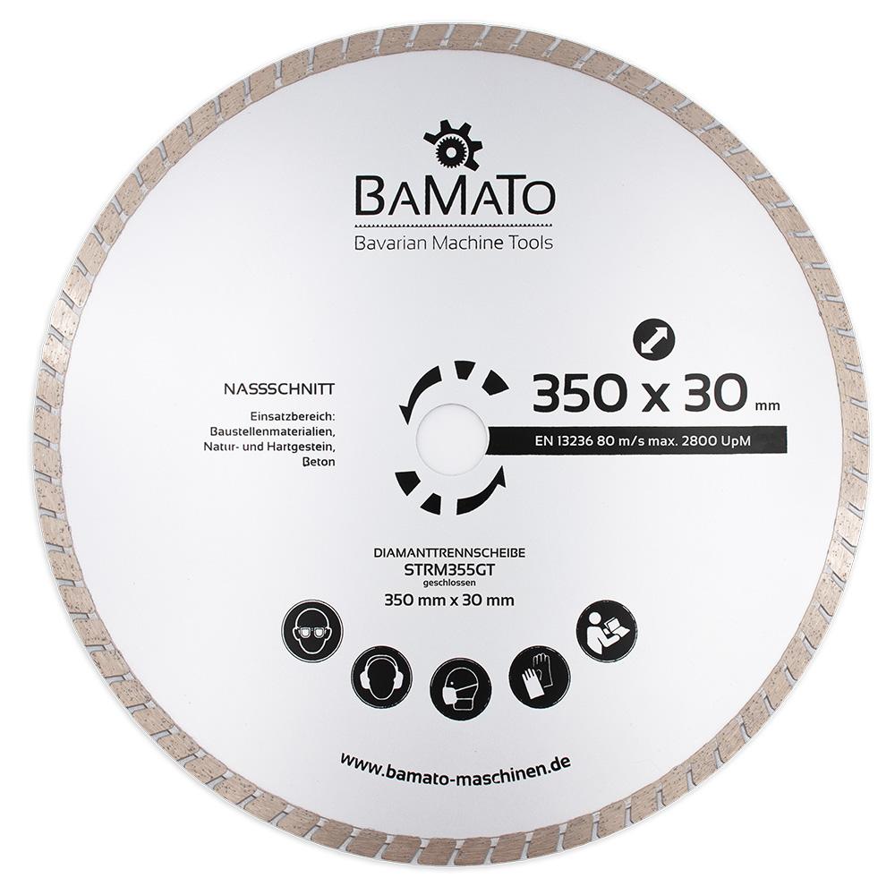 BAMATO Diamant Trennscheibe 355 x 30 mm STRM355GT 