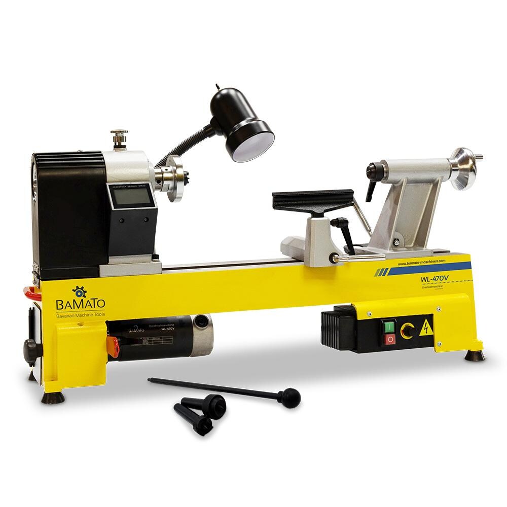 Drechselmaschine WL-470V mit Digitalanzeige