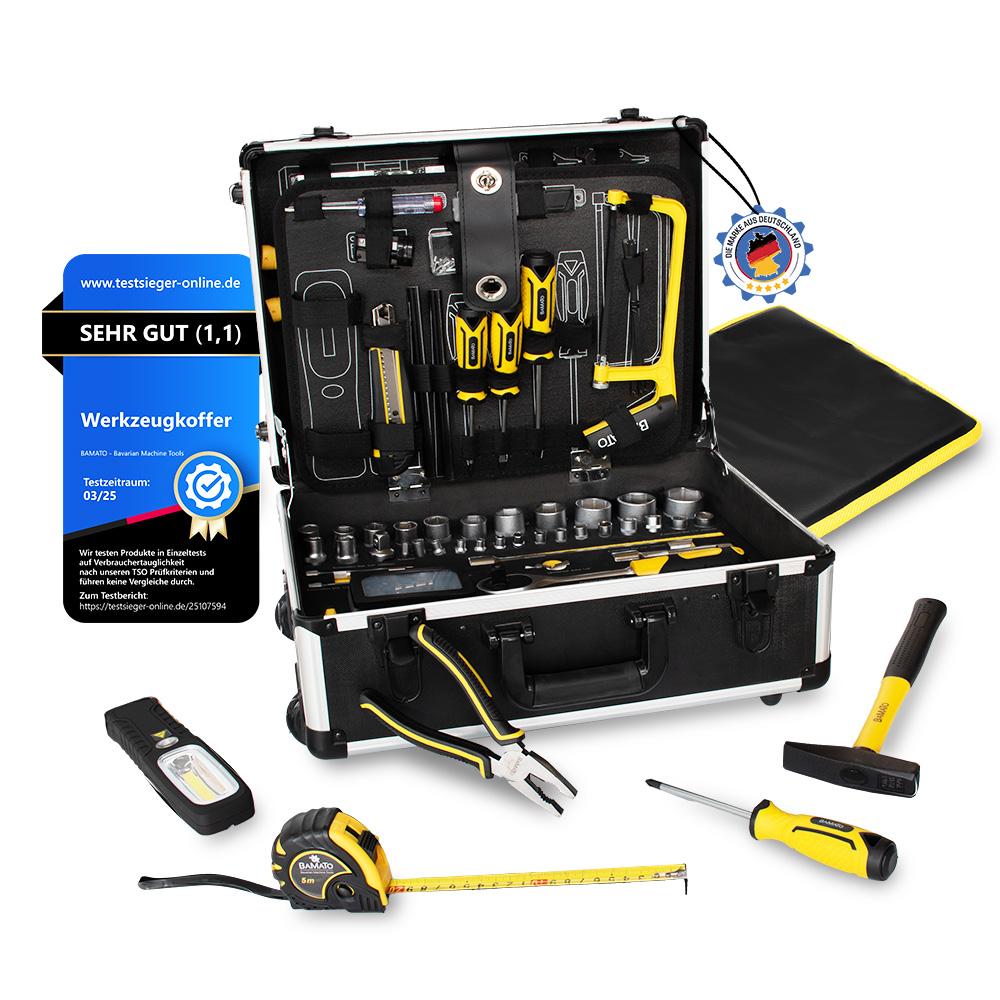 BAMATO 193-tlg. Werkzeugkoffer WORK-193 