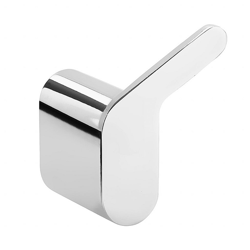 Brillantbad BORGANIC Kleiderhaken Edelstahl poliert 45x58x39 mm f&uuml;r Bad & K&uuml;che >> zum Bohren 