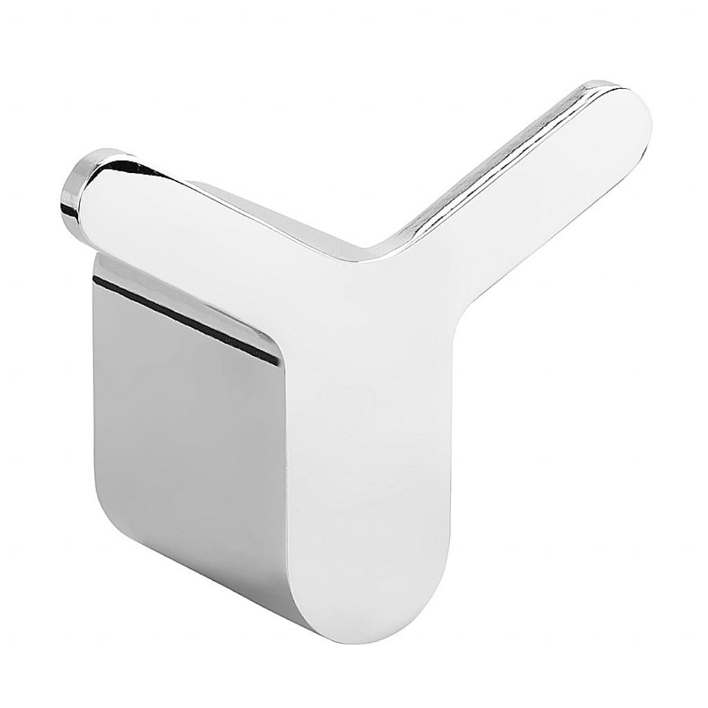 Brillantbad BORGANIC Doppelkleiderhaken Edelstahl poliert 68x58x39 mm f&uuml;r Bad & K&uuml;che >> zum Bohren 