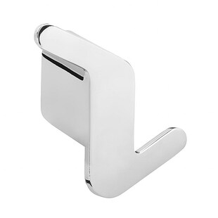 Brillantbad BORGANIC Doppelkleiderhaken Edelstahl poliert 68x58x39 mm für Bad & Küche >> zum Bohren 