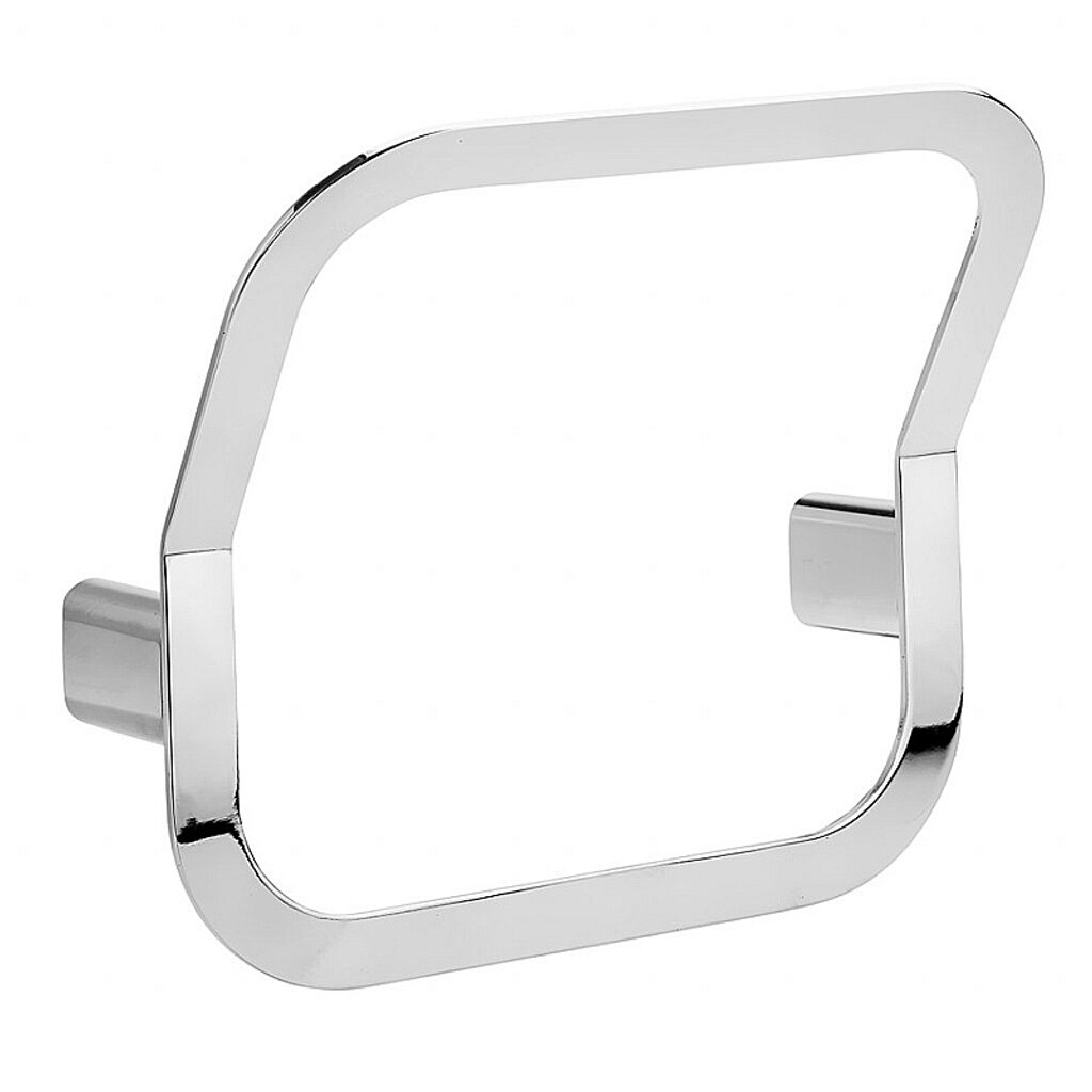 Brillantbad BORGANIC Handtuchring Edelstahl poliert 250x220x125 mm f&uuml;r Bad & K&uuml;che >> zum Bohren 