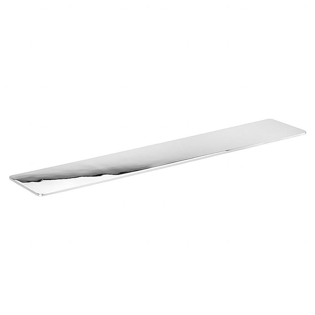 Brillantbad BORGANIC Handtuchablage Edelstahl poliert 600x55x130 mm f&uuml;r Bad & K&uuml;che >> zum Bohren 