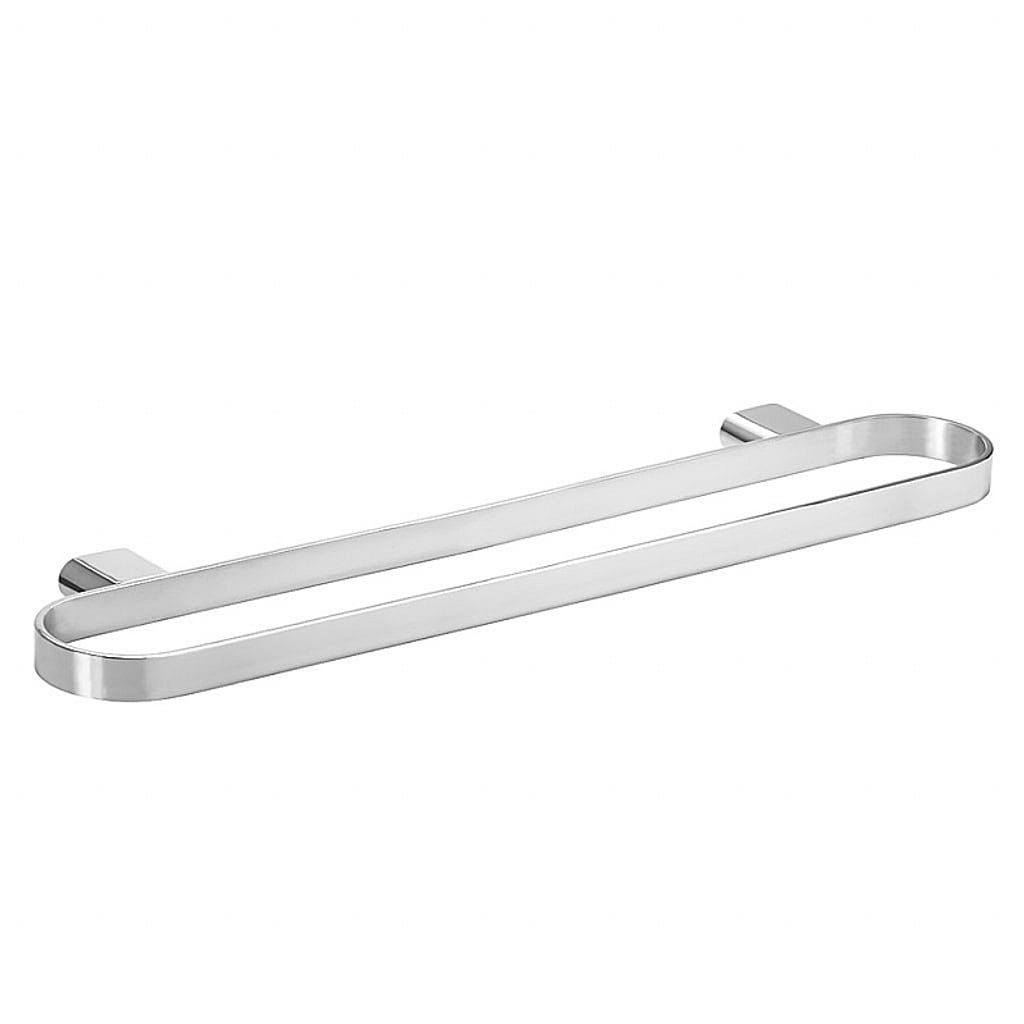 Brillantbad BORGANIC Doppelhandtuchhalter Edelstahl poliert 500x20x110 mm f&uuml;r Bad & K&uuml;che >> zum Bohren 