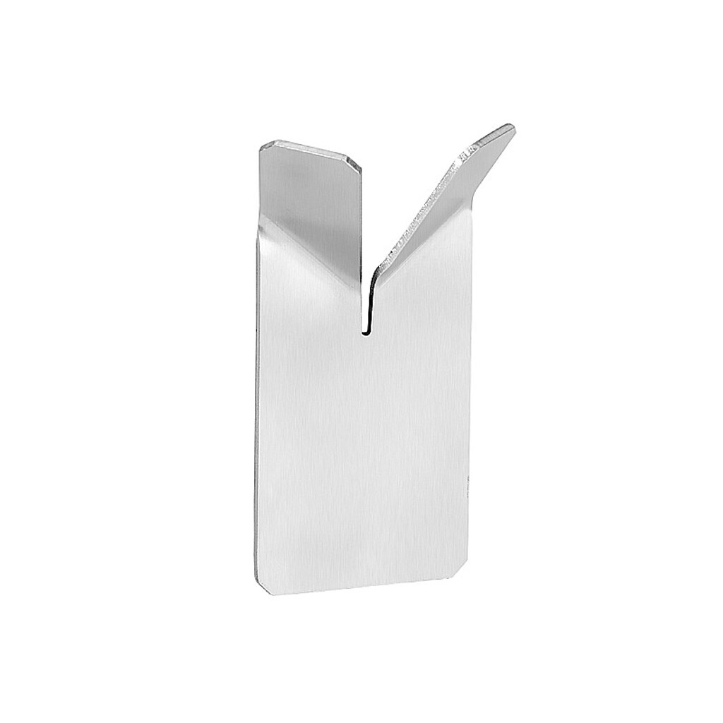 Brillantbad BIVA Doppelkleiderhaken Edelstahl matt 48x85x22 mm f&uuml;r Bad & K&uuml;che >> zum Kleben 