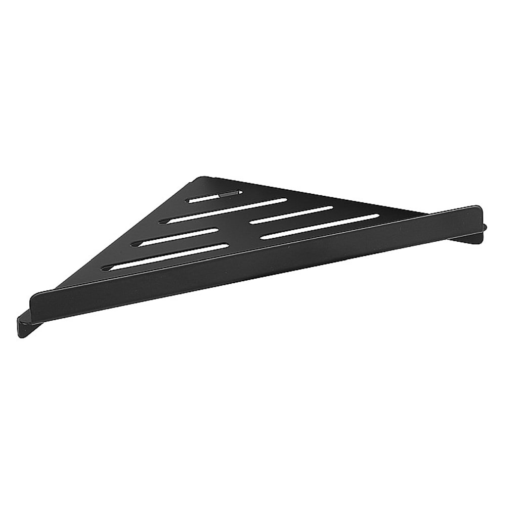 Brillantbad BARK Eckseifenkorb Messing Schwarz 262x35x142 mm f&uuml;r Bad & K&uuml;che >> zum Bohren 