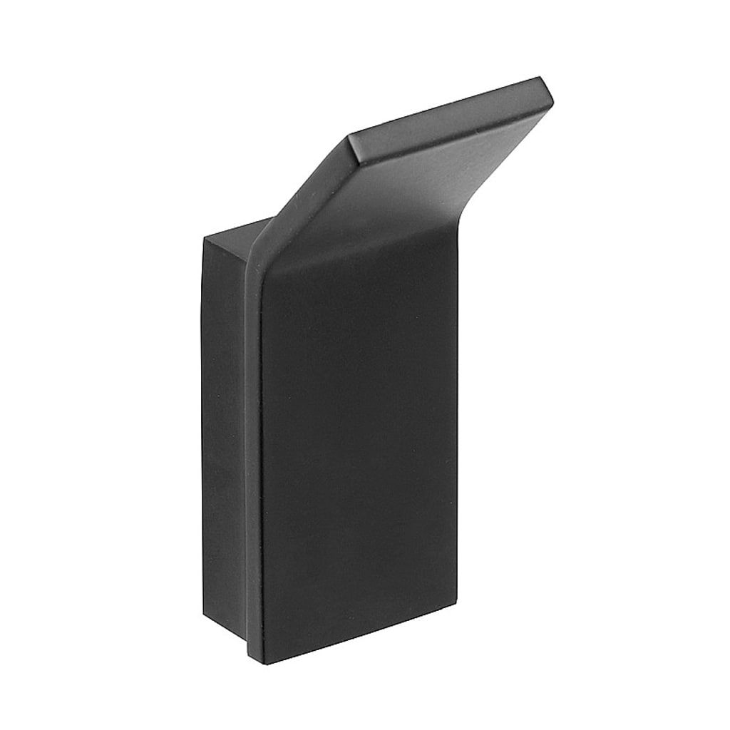 Brillantbad BERO Kleiderhaken Messing Schwarz 25x67x32 mm f&uuml;r Bad & K&uuml;che >> zum Bohren 