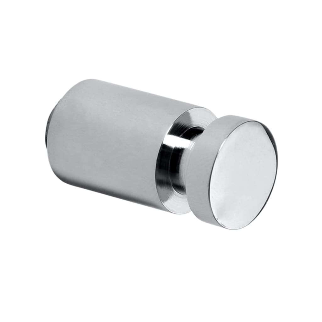 Brillantbad BOMEGA Kleiderhaken Messing Chrom poliert 16x16x30 mm, &oslash;16 mm f&uuml;r Bad & K&uuml;che >> zum Bohren 