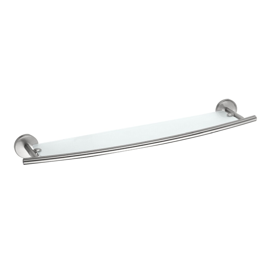 Brillantbad BALFA Glasablage Zink Chrom poliert f&uuml;r Bad & K&uuml;che >> zum Bohren 