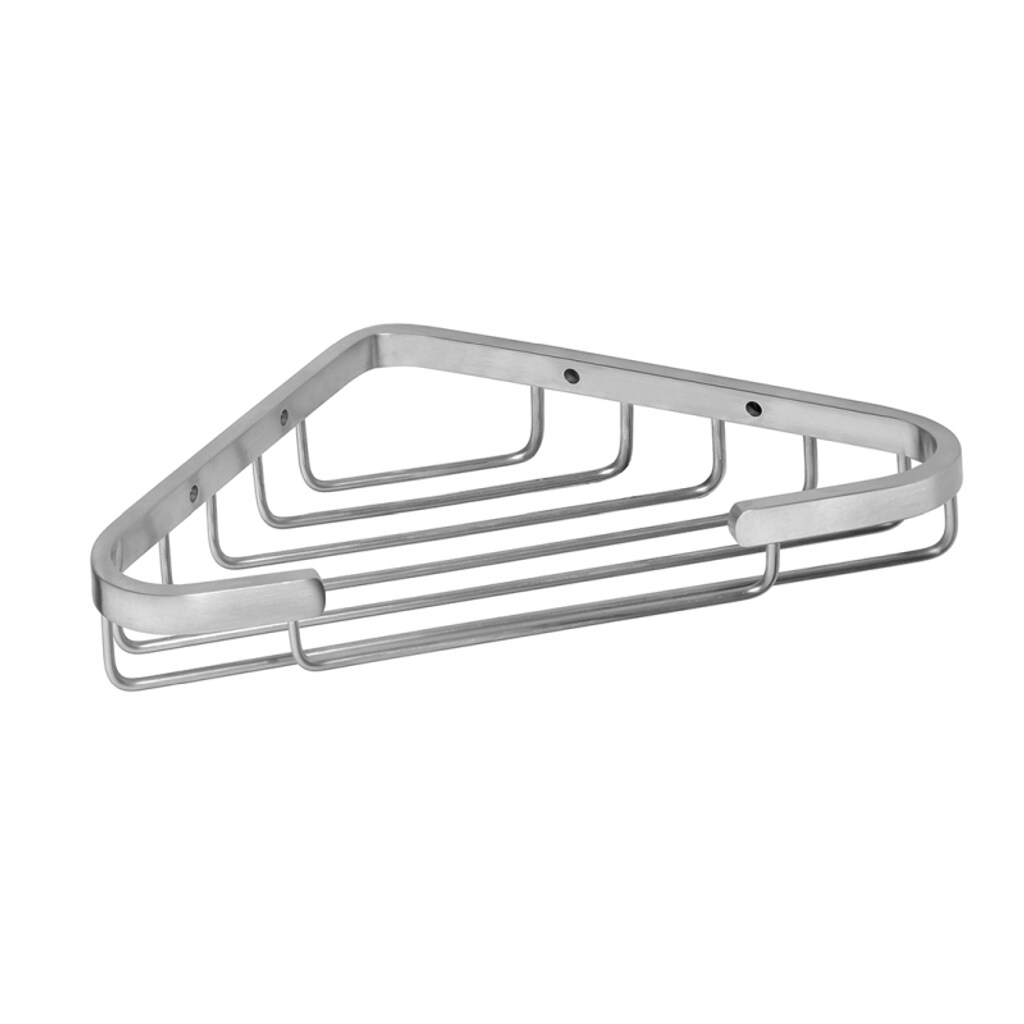 Brillantbad BEO Eckseifenkorb Edelstahl matt 230x30x130 mm für Bad & Küche >> zum Bohren