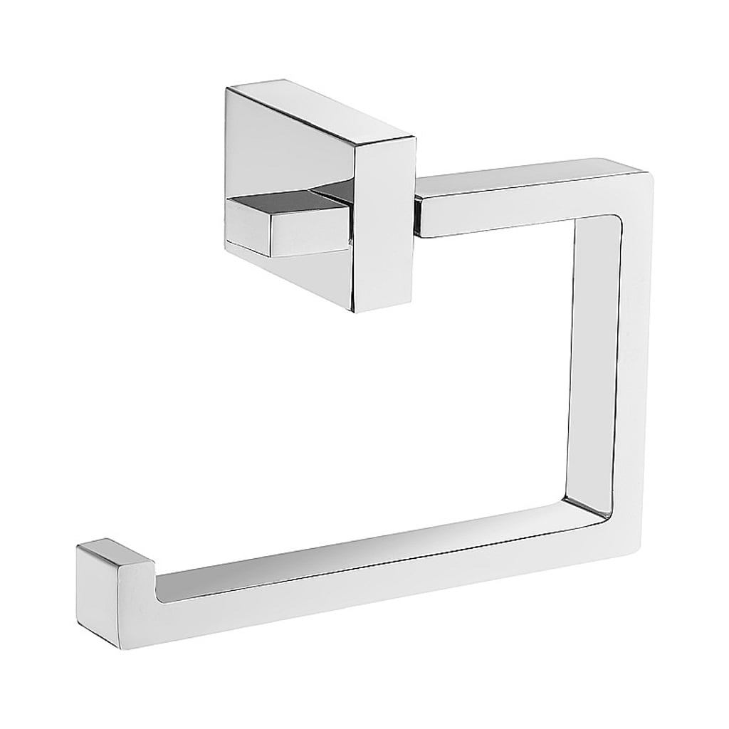 Brillantbad MAXIMA WC-Papierrollenhalter ohne Deckel Messing Chrom 128x98x50 mm f&uuml;r Bad & WC >> zum Bohren 