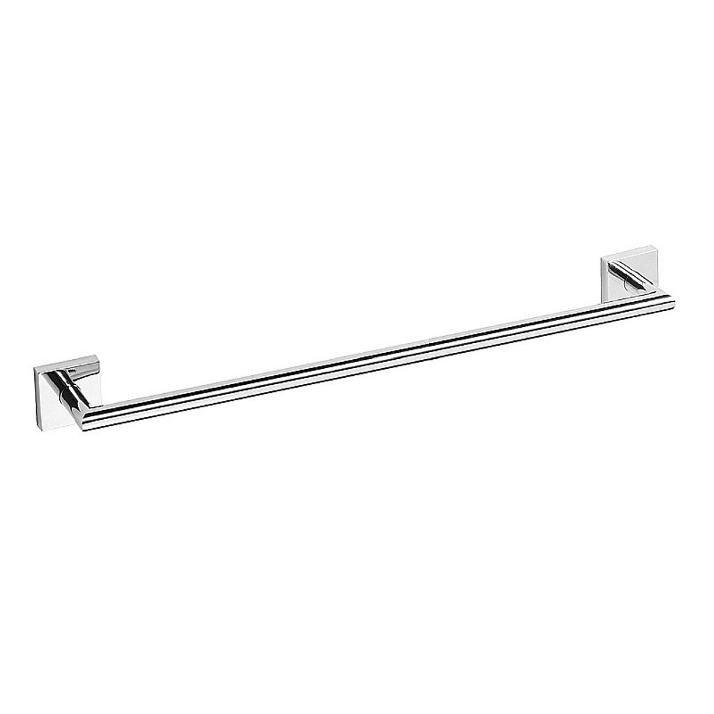 Brillantbad META Handtuchhalter Messing Chrom poliert 655x55x65 mm f&uuml;r Bad & K&uuml;che >> zum Bohren oder Kleben* 