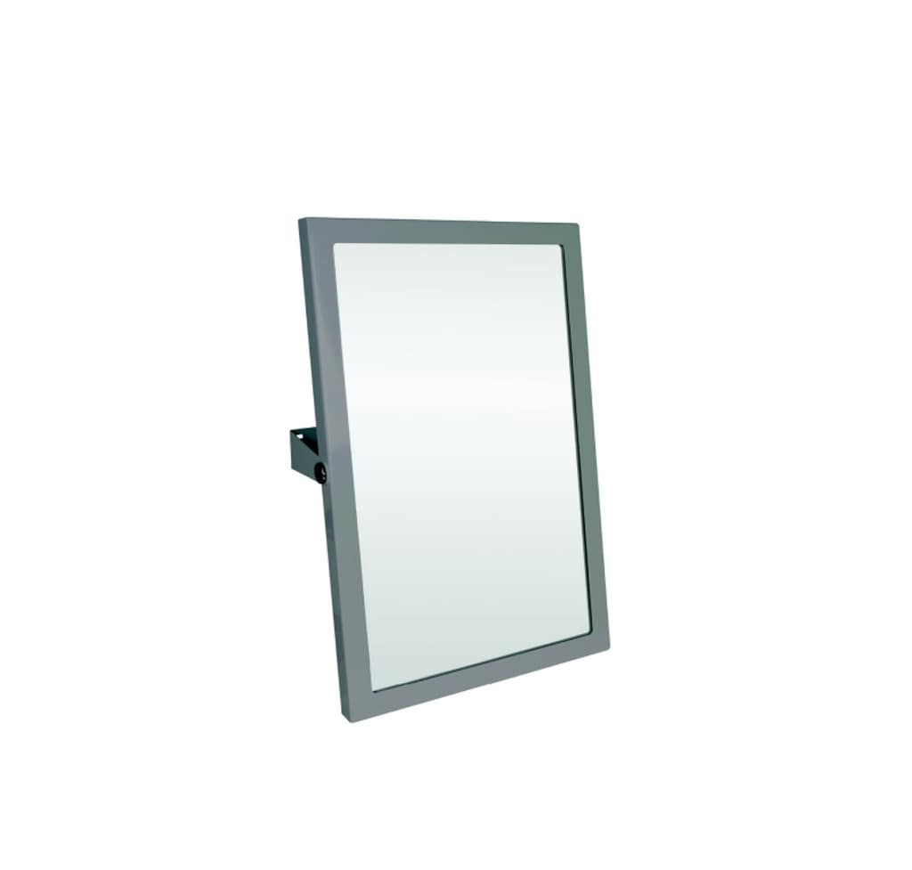 Brillantbad BELP Kippspiegel Edelstahl poliert 400x600x120 mm f&uuml;r Bad & WC >> zum Bohren 