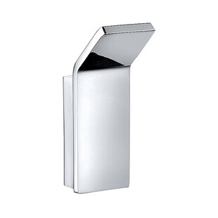 Brillantbad BOLO Kleiderhaken Messing Chrom poliert 25x67x32 mm für Bad & Küche >> zum Bohren 