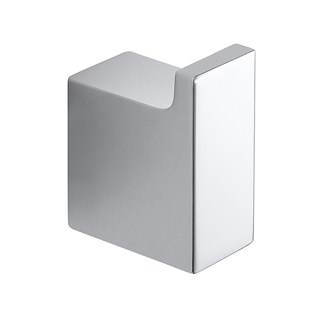 Brillantbad BIA Kleiderhaken Messing Chrom 17x38x30 mm f&uuml;r Bad & K&uuml;che >> zum Bohren 