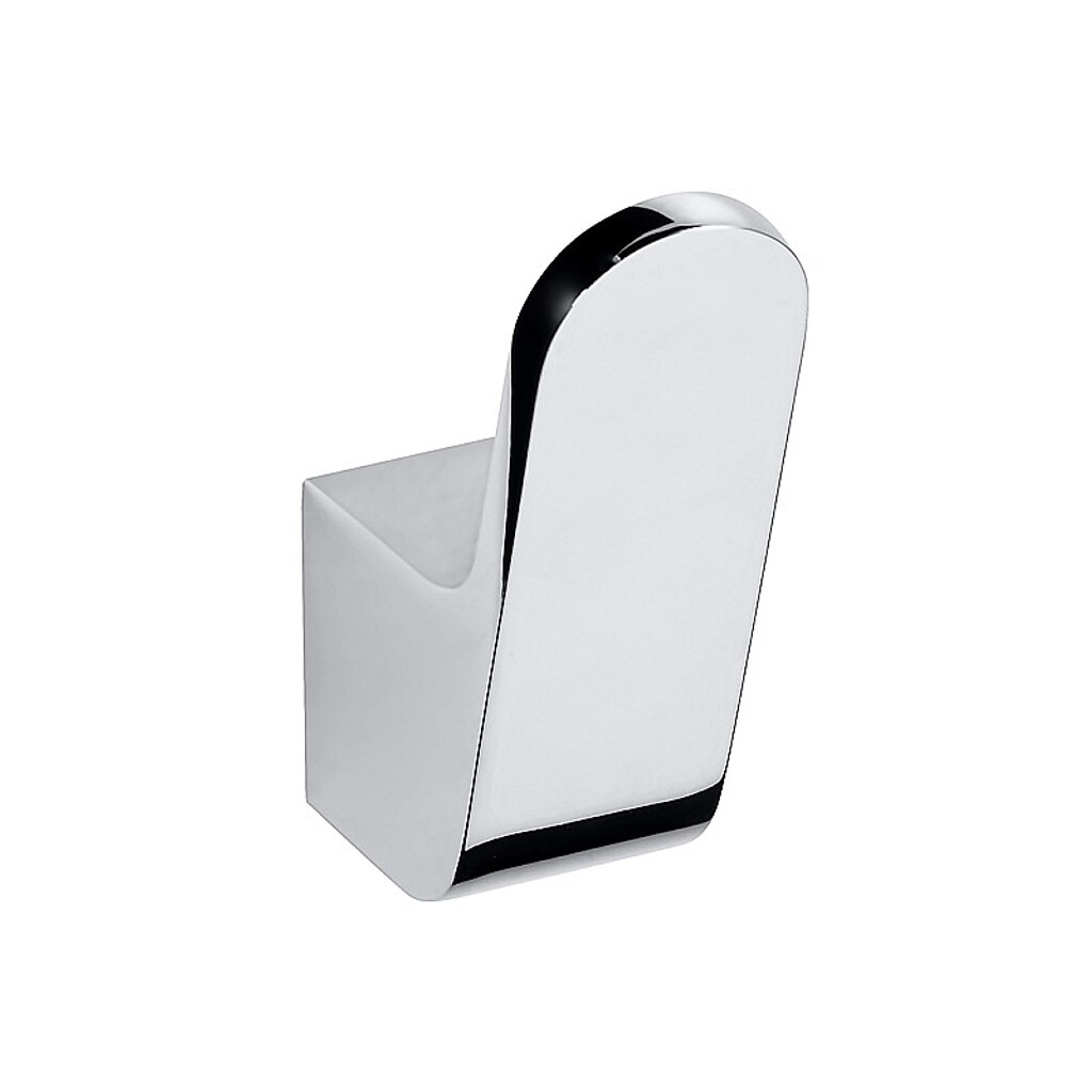 Brillantbad BIA Kleiderhaken Messing Chrom 25x70x45 mm f&uuml;r Bad & K&uuml;che >> zum Bohren 