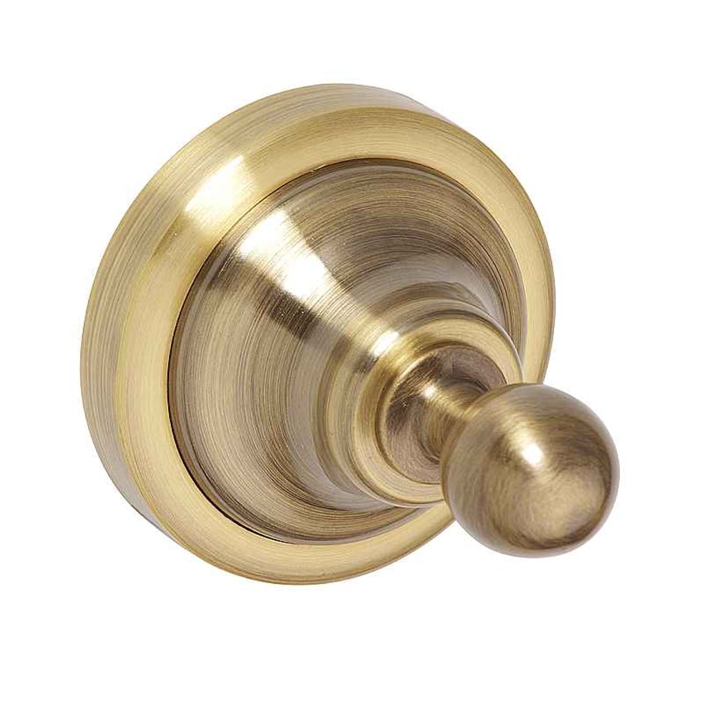 Brillantbad BETRO BRONZE Kleiderhaken Messing Bronze 65x65x65 mm f&uuml;r Bad & K&uuml;che >> zum Bohren 