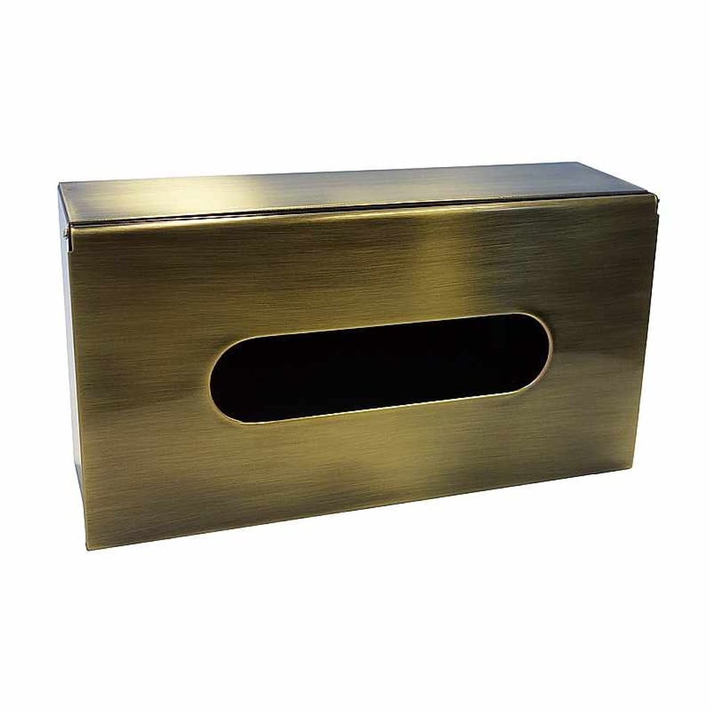Brillantbad BETRO BRONZE Papiertuchspender Messing Bronze 250x130x70 mm f&uuml;r Bad & K&uuml;che >> Freistehend anwendbar 