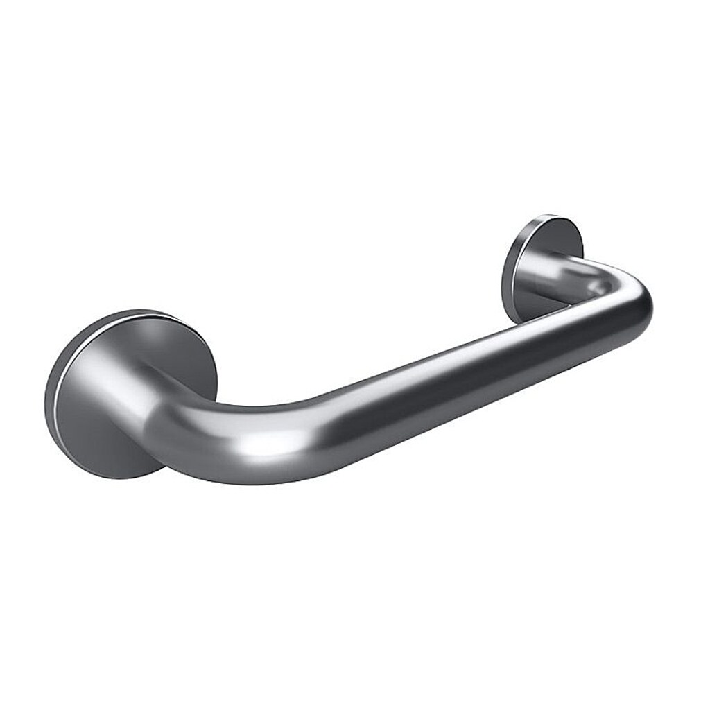 Brillantbad BELP Haltegriff Edelstahl geb&uuml;rstet mit Abdeckung 380x80x106 mm, 120 kg Traglast f&uuml;r Bad & WC >> zum Bohren 