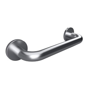 Brillantbad BELP Haltegriff Edelstahl gebürstet mit Abdeckung 380x80x106 mm, 120 kg Traglast für Bad & WC >> zum Bohren 