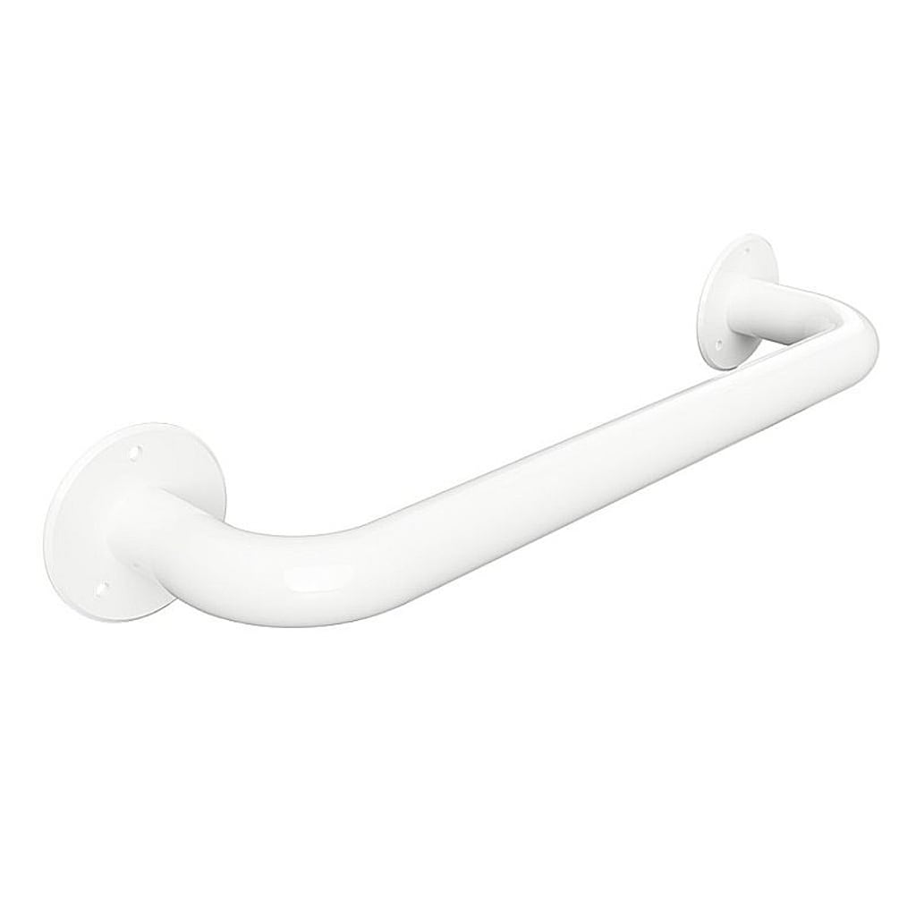 Brillantbad BELP Haltegriff Eisen Wei&szlig; 475x75x106 mm, 120 kg Traglast f&uuml;r Bad & WC >> zum Bohren 