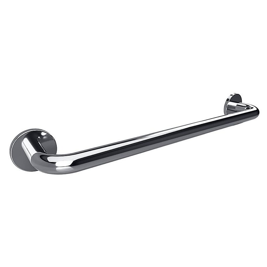 Brillantbad BELP Haltegriff Edelstahl poliert mit Abdeckung 680x80x106 mm, 120 kg Traglast f&uuml;r Bad & WC >> zum Bohren 