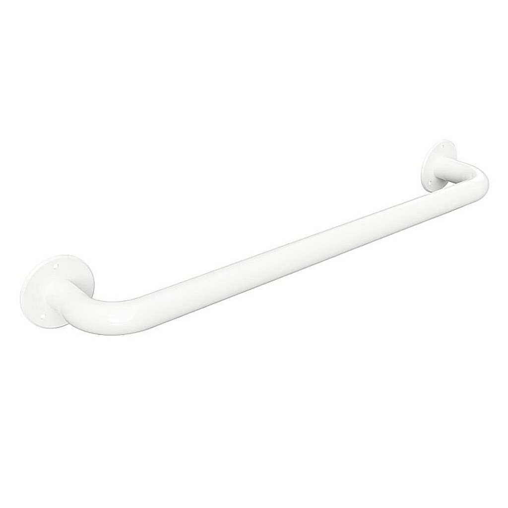 Brillantbad BELP Haltegriff Eisen Wei&szlig; 675x75x106 mm, 120 kg Traglast f&uuml;r Bad & WC >> zum Bohren 