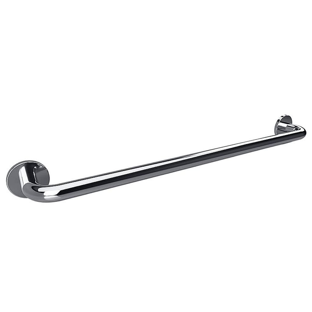 Brillantbad BELP Haltegriff Edelstahl poliert mit Abdeckung 880x80x106 mm, 120 kg Traglast f&uuml;r Bad & WC >> zum Bohren 