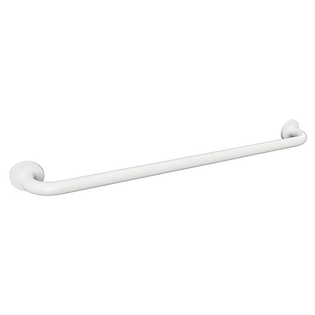 Brillantbad BELP Haltegriff Eisen Wei&szlig; mit Abdeckung 980x80x106 mm, 120 kg Traglast f&uuml;r Bad & WC >> zum Bohren 