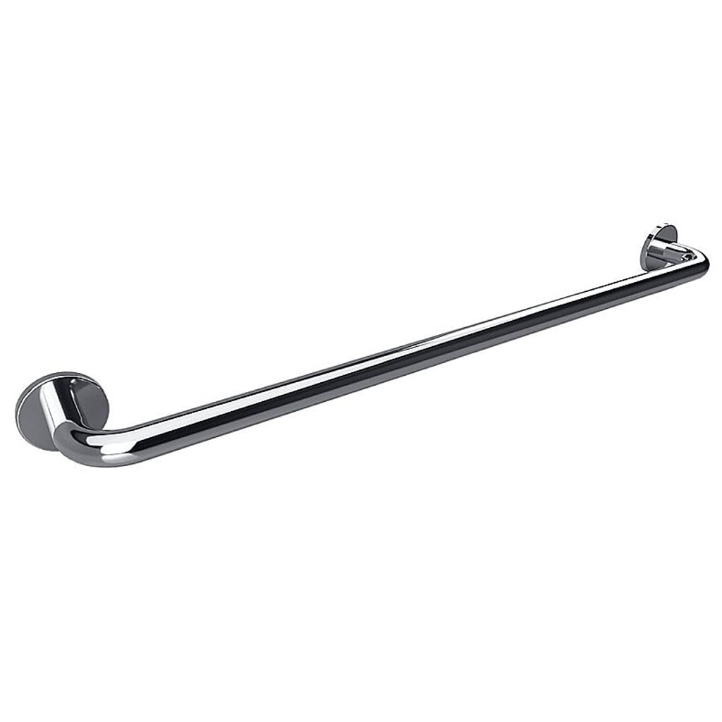 Brillantbad BELP Haltegriff Edelstahl poliert mit Abdeckung 1080x80x106 mm, 120 kg Traglast f&uuml;r Bad & WC >> zum Bohren 