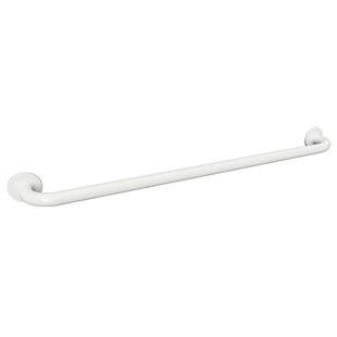 Brillantbad BELP Haltegriff Eisen Weiß mit Abdeckung 1080x80x106 mm, 120 kg Traglast für Bad & WC >> zum Bohren 