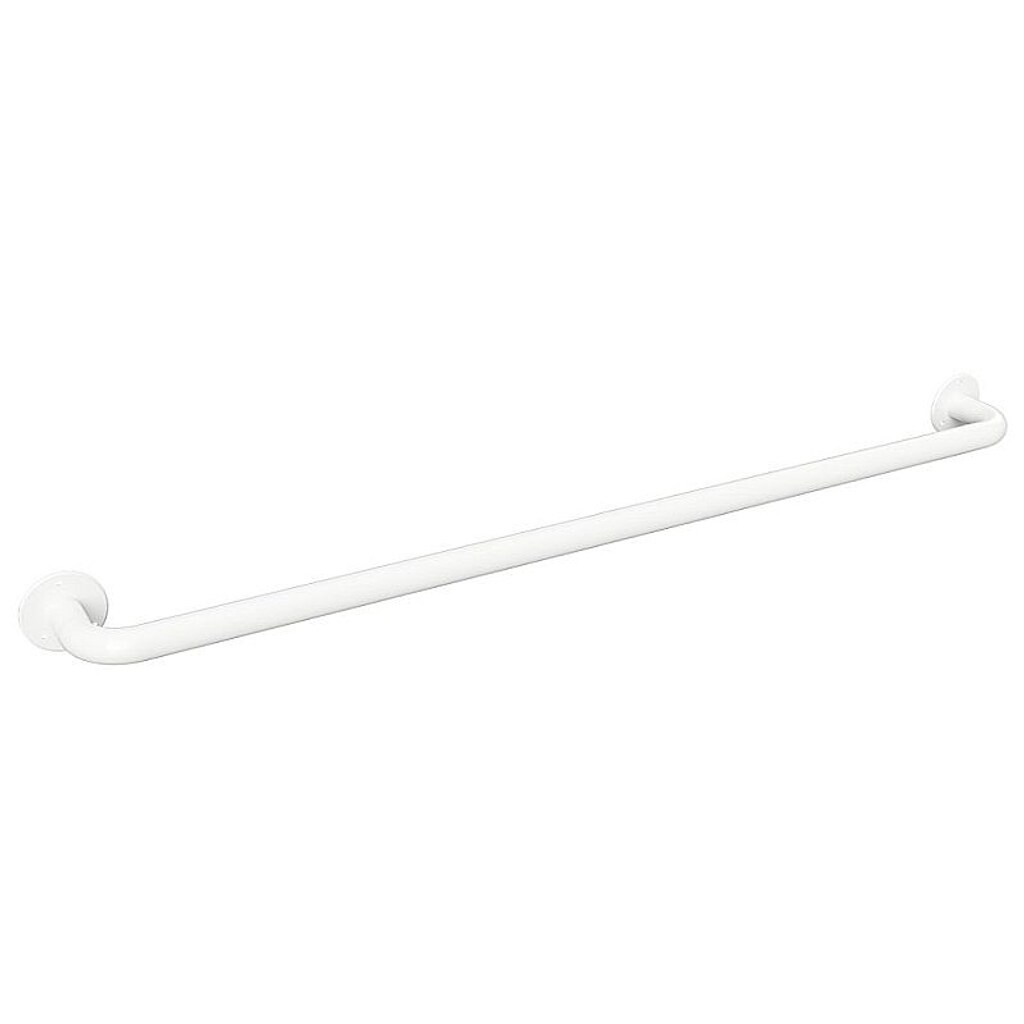 Brillantbad BELP Haltegriff Eisen Wei&szlig; 1175x75x106 mm, 120 kg Traglast f&uuml;r Bad & WC >> zum Bohren 