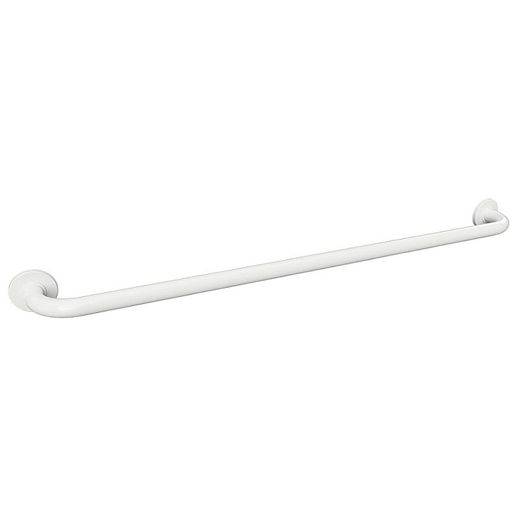 Brillantbad BELP Haltegriff Eisen Wei&szlig; mit Abdeckung 1180x80x106 mm, 120 kg Traglast f&uuml;r Bad & WC >> zum Bohren 