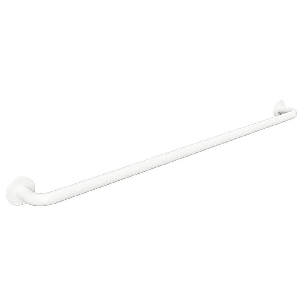 Brillantbad BELP Haltegriff Eisen Wei&szlig; 1275x75x106 mm, 120 kg Traglast f&uuml;r Bad & WC >> zum Bohren 