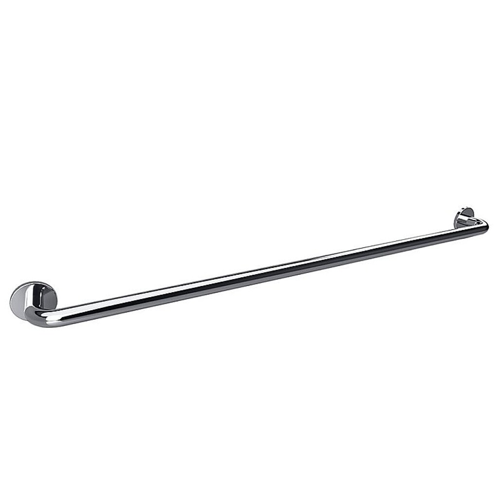 Brillantbad BELP Haltegriff Edelstahl poliert mit Abdeckung 1580x80x106 mm, 120 kg Traglast f&uuml;r Bad & WC >> zum Bohren 