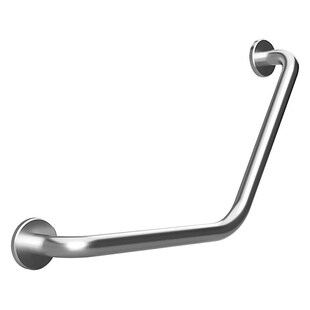 Brillantbad BELP Winkelgriff Edelstahl gebürstet mit Abdeckung 660x400x105 mm, 120 kg Traglast für Bad & WC >> zum Bohren 