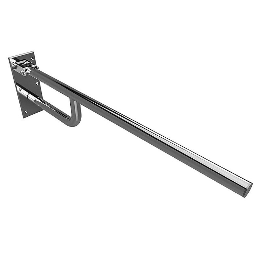 Brillantbad BELP St&uuml;tzklappgriff Edelstahl poliert 100x250x860 mm, 120 kg Traglast f&uuml;r Bad & WC >> zum Bohren 