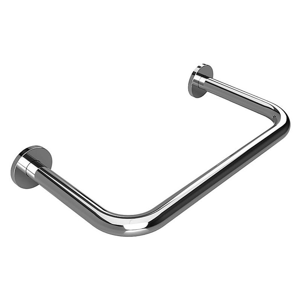 Brillantbad BELP Siphonschutz Edelstahl poliert mit Abdeckung 545x80x266 mm, 120 kg Traglast f&uuml;r Bad & WC >> zum Bohren 