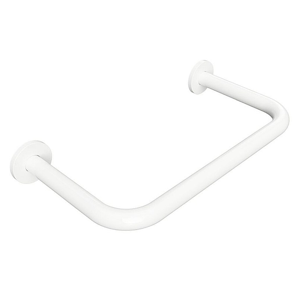 Brillantbad BELP Siphonschutz Eisen Wei&szlig; mit Abdeckung 545x80x266 mm, 120 kg Traglast f&uuml;r Bad & WC >> zum Bohren 