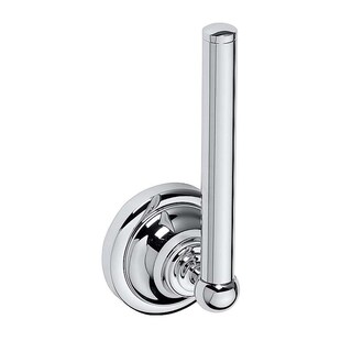 Brillantbad BETRO CHROM Reservepapierrollenhalter Messing Chrom 65x170x65 mm für Bad & WC >> zum Bohren 